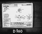 Manufacturer's drawing for Packard Packard Merlin V-1650. Drawing number 620854