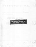 Manufacturer's drawing for Generic Parts - Aviation General Manuals. Drawing number AN STANDARDS 10001