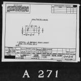 Manufacturer's drawing for Lockheed Corporation P-38 Lightning. Drawing number 194916