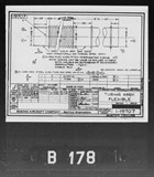 Manufacturer's drawing for Boeing Aircraft Corporation B-17 Flying Fortress. Drawing number 1-19707