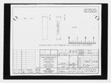 Manufacturer's drawing for Beechcraft AT-10 Wichita - Private. Drawing number 107020