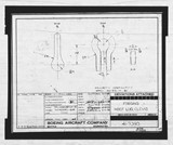 Manufacturer's drawing for Boeing Aircraft Corporation B-17 Flying Fortress. Drawing number 41-7080