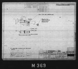 Manufacturer's drawing for North American Aviation B-25 Mitchell Bomber. Drawing number 98-42203