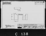Manufacturer's drawing for Lockheed Corporation P-38 Lightning. Drawing number 195136