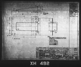 Manufacturer's drawing for Chance Vought F4U Corsair. Drawing number 37834