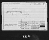Manufacturer's drawing for North American Aviation B-25 Mitchell Bomber. Drawing number 98-588111