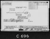Manufacturer's drawing for Lockheed Corporation P-38 Lightning. Drawing number 201623
