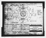 Manufacturer's drawing for Boeing Aircraft Corporation B-17 Flying Fortress. Drawing number 1-16667