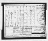 Manufacturer's drawing for Boeing Aircraft Corporation B-17 Flying Fortress. Drawing number 21-6900