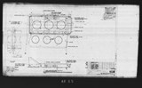 Manufacturer's drawing for North American Aviation B-25 Mitchell Bomber. Drawing number 98-62557