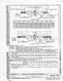 Manufacturer's drawing for Generic Parts - Aviation General Manuals. Drawing number AN678