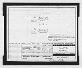 Manufacturer's drawing for Boeing Aircraft Corporation B-17 Flying Fortress. Drawing number 41-6465