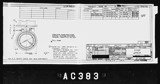 Manufacturer's drawing for Boeing Aircraft Corporation B-17 Flying Fortress. Drawing number 21-9838