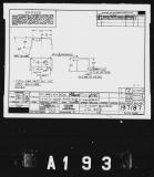 Manufacturer's drawing for Lockheed Corporation P-38 Lightning. Drawing number 197187