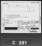 Manufacturer's drawing for Boeing Aircraft Corporation B-17 Flying Fortress. Drawing number 1-28748