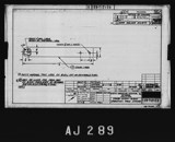 Manufacturer's drawing for North American Aviation B-25 Mitchell Bomber. Drawing number 108-712139