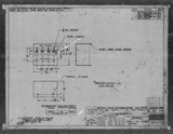 Manufacturer's drawing for North American Aviation B-25 Mitchell Bomber. Drawing number 108-54115