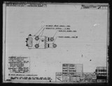 Manufacturer's drawing for North American Aviation B-25 Mitchell Bomber. Drawing number 98-580671