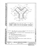 Manufacturer's drawing for Generic Parts - Aviation General Manuals. Drawing number AN3250