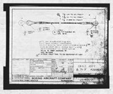 Manufacturer's drawing for Boeing Aircraft Corporation B-17 Flying Fortress. Drawing number 21-6907