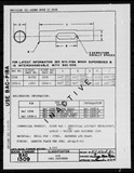 Manufacturer's drawing for Generic Parts - Aviation Standards. Drawing number bac1309