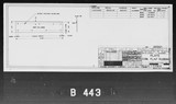 Manufacturer's drawing for Boeing Aircraft Corporation B-17 Flying Fortress. Drawing number 1-21064