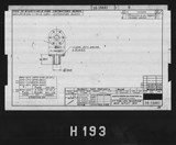 Manufacturer's drawing for North American Aviation B-25 Mitchell Bomber. Drawing number 98-58447