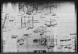 Manufacturer's drawing for North American Aviation B-25 Mitchell Bomber. Drawing number 98-32101