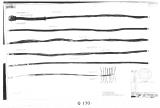 Manufacturer's drawing for Lockheed Corporation P-38 Lightning. Drawing number 197883
