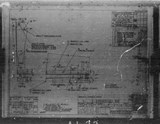 Manufacturer's drawing for North American Aviation B-25 Mitchell Bomber. Drawing number 98-52488