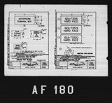 Manufacturer's drawing for North American Aviation B-25 Mitchell Bomber. Drawing number 1d53