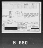 Manufacturer's drawing for Boeing Aircraft Corporation B-17 Flying Fortress. Drawing number 1-22611
