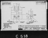 Manufacturer's drawing for Lockheed Corporation P-38 Lightning. Drawing number 198832