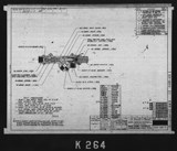 Manufacturer's drawing for North American Aviation B-25 Mitchell Bomber. Drawing number 62a-58072