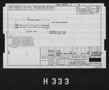Manufacturer's drawing for North American Aviation B-25 Mitchell Bomber. Drawing number 98-58832