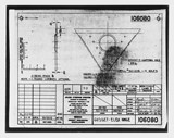 Manufacturer's drawing for Beechcraft AT-10 Wichita - Private. Drawing number 106080