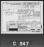 Manufacturer's drawing for Boeing Aircraft Corporation B-17 Flying Fortress. Drawing number 21-7758