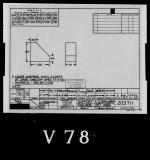 Manufacturer's drawing for Lockheed Corporation P-38 Lightning. Drawing number 203711