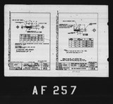 Manufacturer's drawing for North American Aviation B-25 Mitchell Bomber. Drawing number 1r3