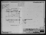 Manufacturer's drawing for North American Aviation B-25 Mitchell Bomber. Drawing number 98-53338