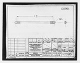 Manufacturer's drawing for Beechcraft AT-10 Wichita - Private. Drawing number 105981