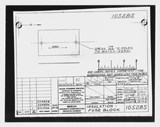 Manufacturer's drawing for Beechcraft AT-10 Wichita - Private. Drawing number 105285