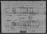 Manufacturer's drawing for North American Aviation B-25 Mitchell Bomber. Drawing number 108-543001