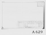 Manufacturer's drawing for Chance Vought F4U Corsair. Drawing number 10349