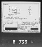 Manufacturer's drawing for Boeing Aircraft Corporation B-17 Flying Fortress. Drawing number 1-23542