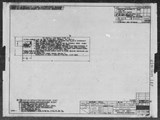 Manufacturer's drawing for North American Aviation B-25 Mitchell Bomber. Drawing number 98-735180