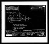 Manufacturer's drawing for Lockheed Corporation P-38 Lightning. Drawing number 193592