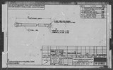 Manufacturer's drawing for North American Aviation B-25 Mitchell Bomber. Drawing number 98-53805