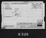 Manufacturer's drawing for North American Aviation B-25 Mitchell Bomber. Drawing number 98-62539