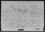 Manufacturer's drawing for North American Aviation B-25 Mitchell Bomber. Drawing number 98-32184